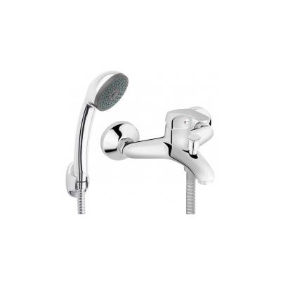 Rosberg Baterie Cada/Dus Monocomanda, Cromata, 40mm, Pipa Scurta R57100AZ2F