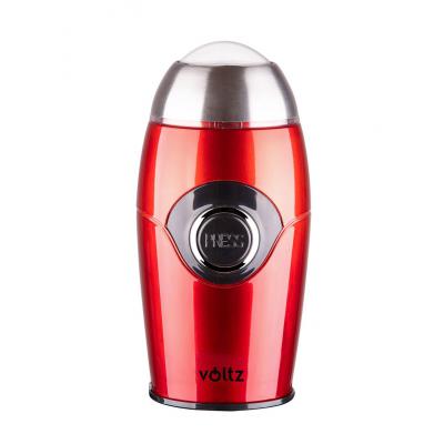 Voltz Rasnita Cafea Electrica, 200W, 50gr, Lame Inox, Rosu V51172BR