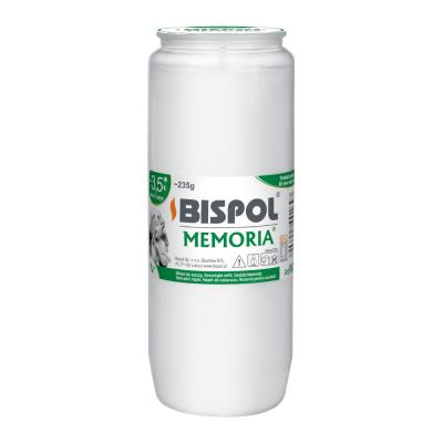 Bispol Candela cu Ulei Wo4 Alb Timp de ardere 84h