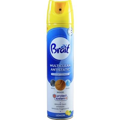 Brait Spray Mobila 350Ml Antistatic Lemon