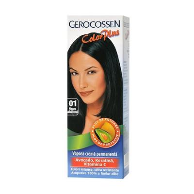 Gerocossen Vopsea Par Color Plus 01 Negru Albastrui