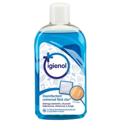 Igienol Dezinfectant Universal Fara Clor 1L Blue Fresh