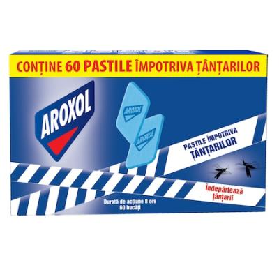 Aroxol Pastile Tantari 60Buc