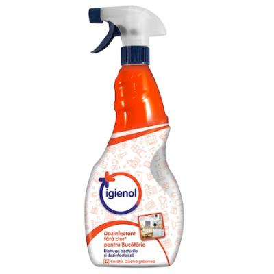 Igienol Dezinfectant Suprafete Fara Clor 750Ml Bucatarie
