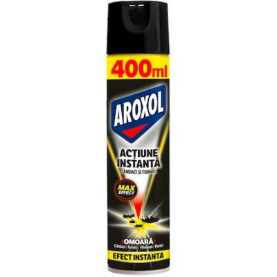 Aroxol Spray Actiune Instanta Gandaci Si Furnici 400Ml