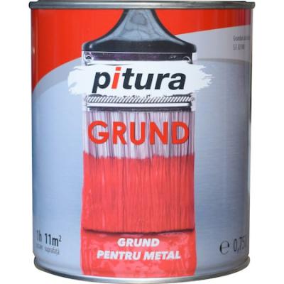 Kober Pitura, Grund pentru metal, rosu oxid, 0.75L