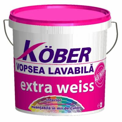 Kober Vopsea lavabila Extra Weiss 2 L