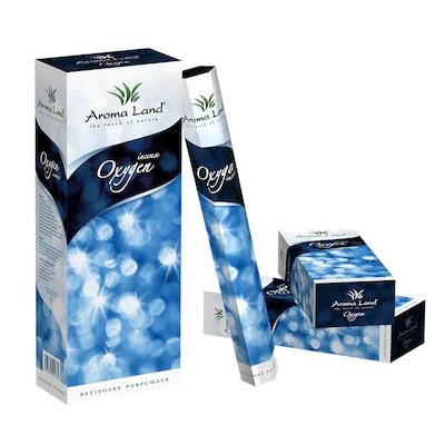 Aroma Land Betisoare Parfumate Hexagonale 20Buc/Set Oxygen