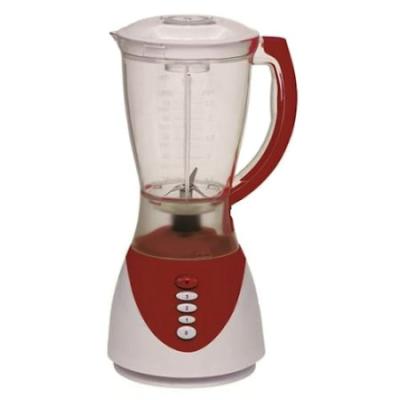 Hausberg Blender 2 In 1 Bol de sticla, Capacitate 1,5L, Rosu HB7661