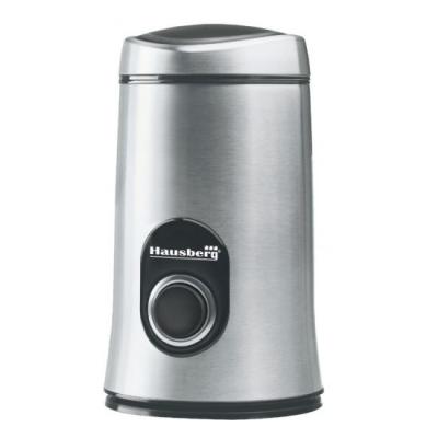 Hausberg Rasnita Cafea Electrica, 150W, 50g, motor din cupru HB-7567 INOX