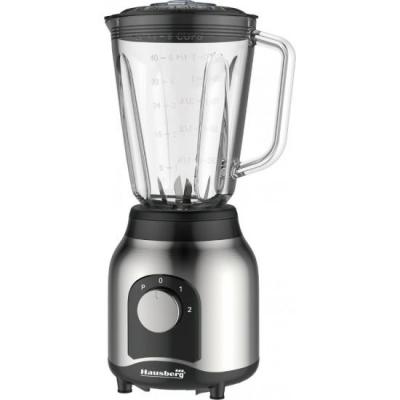 Hausberg Blender Cu Rasnita Si Bol sticla 600W 1.5L HB-7762
