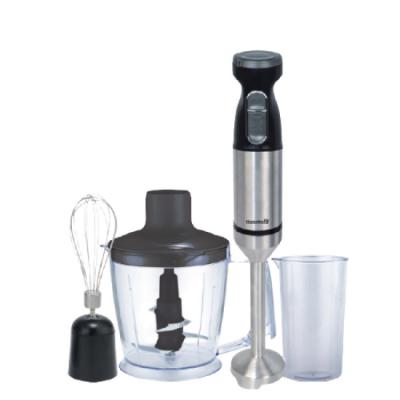 Hausberg Blender 4 In 1 1000W, Motor Cupru, 0.7L Negru HB-7700