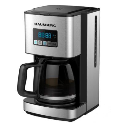 Hausberg Filtru Cafea Digital 1000W-1200W 1.8L recipient din sticla HB-3755