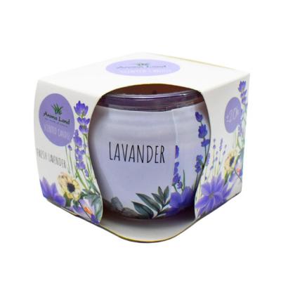 Aroma Land Lumanare Parfumata Fresh Lavanda, timp de ardere 20h