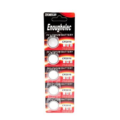 Enoughelec Baterie Litiu CR 2016 5buc/set