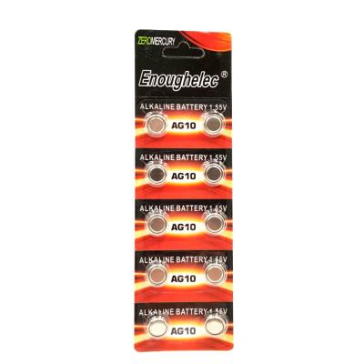 Enoughelec Baterie Alcalina AG10 10buc/set