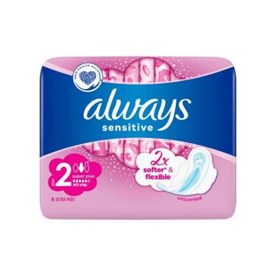 Always Absorbante Sensitive Ultra Super Plus 8Buc/Set