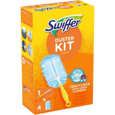 Swiffer Duster Kit Pamatuf Praf+ 4 Rezerve