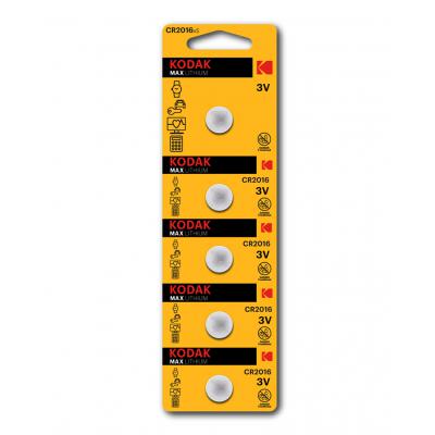Kodak Baterie Litiu CR 2016 5Buc/set
