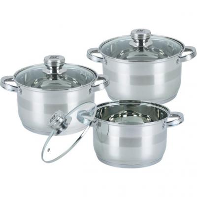 Bohmann Set Gatit 6 Piese Inox, 5.1L, 6.6l, 7.7L, BH 06-375