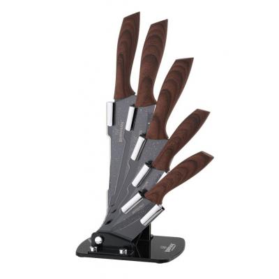 Bohmann Set  Cutite 6 Piese, Suport Acrilic, Manere Soft-Touch BH 5257