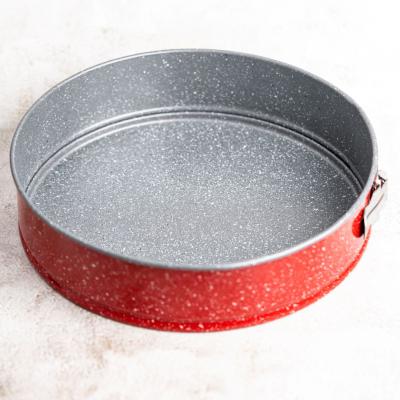 Bohmann Tava Rotunda Antiaderenta Margine Detasabila 24cm Rosu BH 6475-24