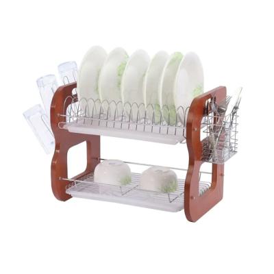 Bohmann Scurgator Vase Cromat 2 nivele 44x13x26cm BH 7314B