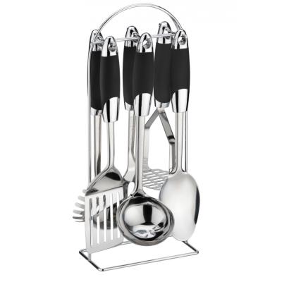 Bohmann Set Ustensile Bucatarie 7 Piese Inox cu suport BH 7760