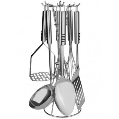 Bohmann Set Ustensile Bucatarie 7 Piese Inox cu suport BH 7781