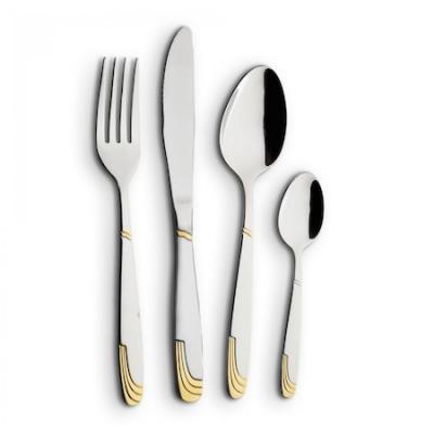 Bohmann Set Tacamuri Inox 24 Piese Premium Auriu BP A24-GM