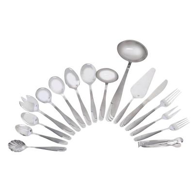 Bohmann Set Tacamuri Inox 84 Piese Premium Argintiu Servieta BP A84-SM