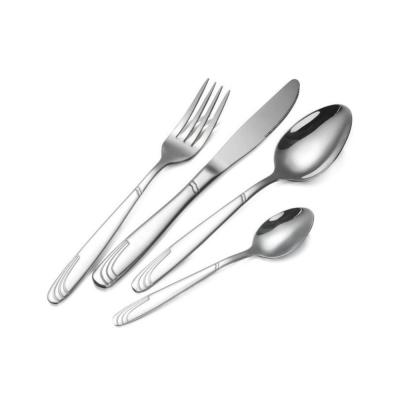 Bohmann Set Tacamuri Inox 84 Piese Premium Argintiu Servieta BP A84-SM