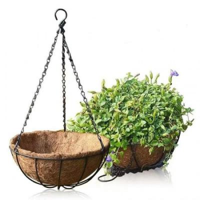 Ghiveci Cos Decor Fier si Papura A07544