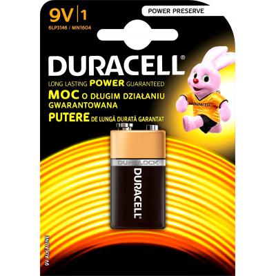 Duracell Baterie Alcalina 9V 1Buc