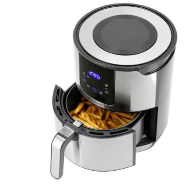 Perfecto Friteuza Airfryer, 1400W, 5L, 8 programe, Timer, Touchscreen, Negru JL-06