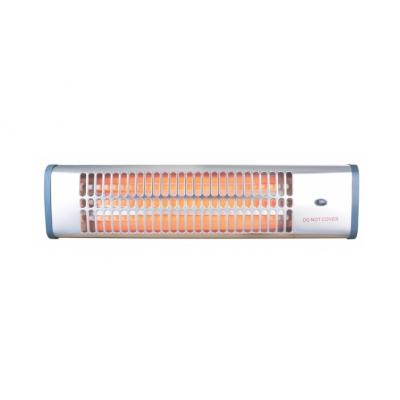 Rosberg Radiator Quartz Baie, 1200W, 3 Trepte Putere, 3 Incalzitoare, Argintiu R51972B