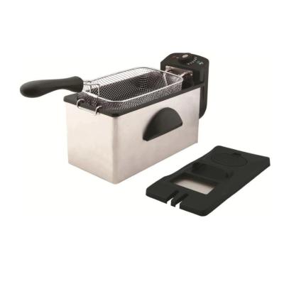 Rosberg Friteuza Electrica, 2000W, 2L, Inox, Termostat reglabil,  R51980H