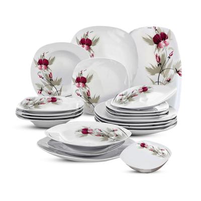 Serviciu de masa Portelan 20 piese, Model panselute GS319-3211_20p