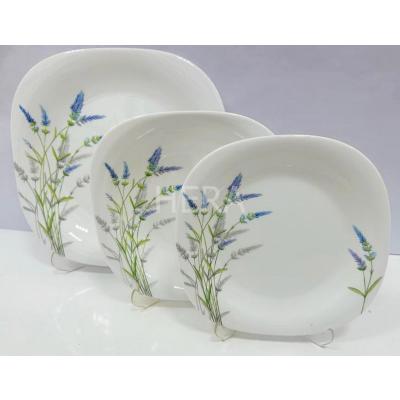 Hera Serviciu de masa Opal 18 piese Model patrat H220302