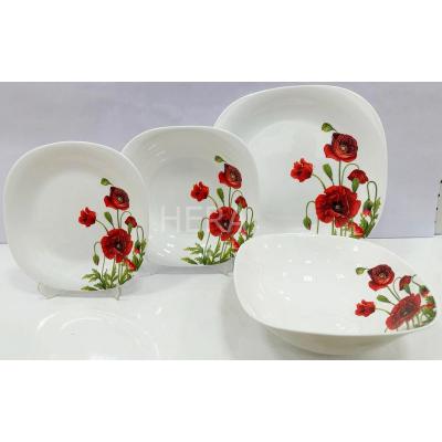 Hera Serviciu de masa Opal 19 piese Model patrat K2218
