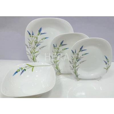 Hera Serviciu de masa Opal 19 piese Model patrat H220302