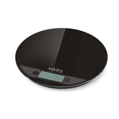 Voltz Cantar Bucatarie Sticla 5kg Negru  V51651FBLACK