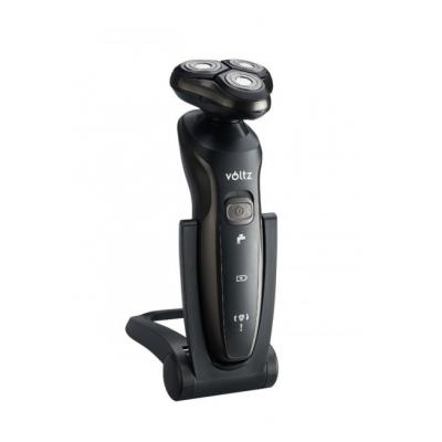 Voltz Aparat de Ras cu Acumulator, IPX4, 8500 rpm, 3 capete, incarcare USB, Negru V51814A