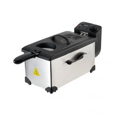 Voltz Friteuza Electrica, 2200W, 3L, Inox, Termostat reglabil, OV51980P