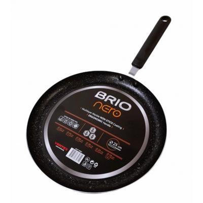 Brio Nero Tigaie Clatite Antiaderenta Aluminiu Stantat 25cm 104827