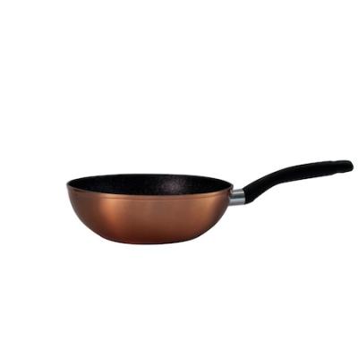Brio Copper Tigaie Wok Antiaderent Aluminiu Stantat 28cm 104878
