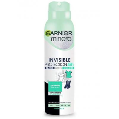 Garnier Deodorant antiperspirant spray 150ml Invisible Mineral
