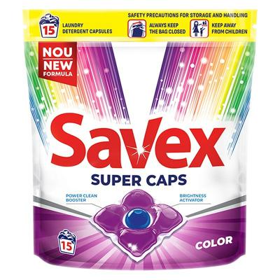 Savex Detergent Capsule 15Buc/Set Color