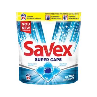Savex Detergent Capsule 15Buc/Set Ultra Bright