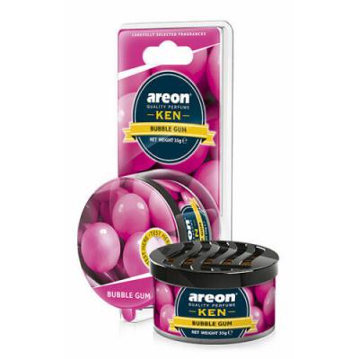 Areon Ken Odorizant auto 35 ml Blister Bubble Gum